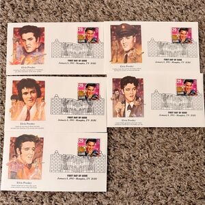 Elvis Presley Commemorative Stamp Collection
